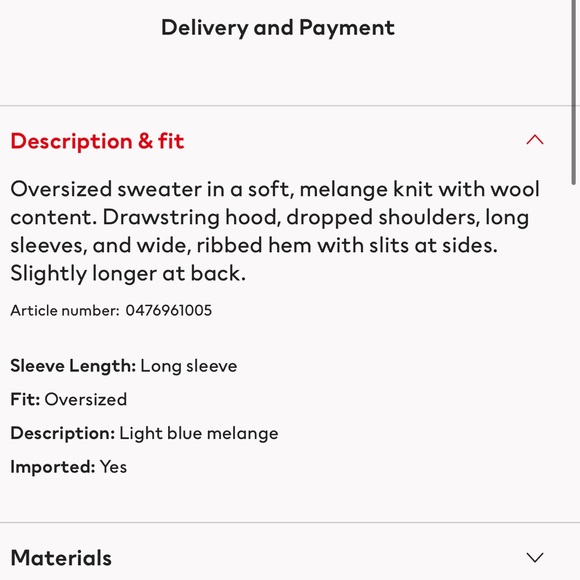 H&M Knit Hoodie - Picture 4 of 4